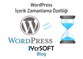 WordPress İçerik Zamanlama Özelliği