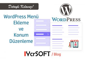 WordPress Menü Ekleme ve Konum Düzenleme
