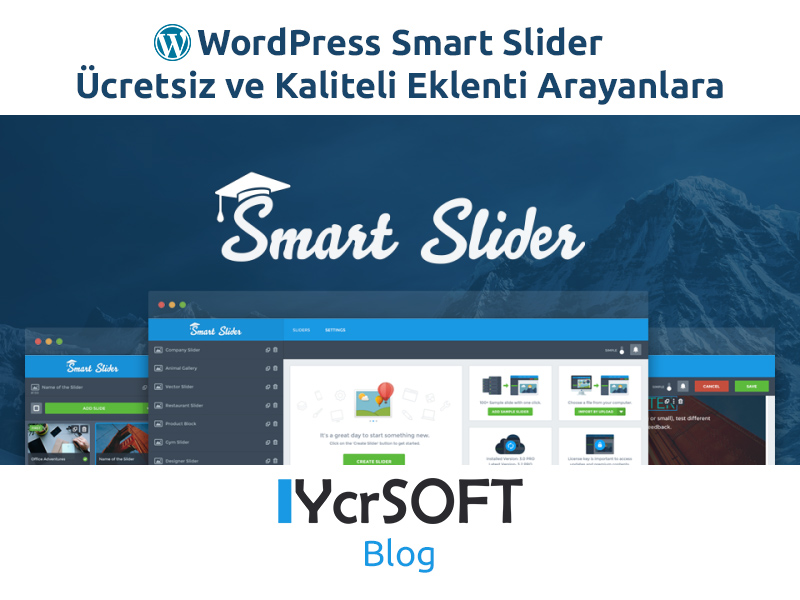WordPress Smart Slider Ücretsiz ve Kaliteli Eklenti